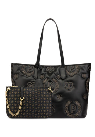 POLLINI Borsa Tote Nero TE8427PP06Q2800A - Sandrini Calzature e Abbigliamento
