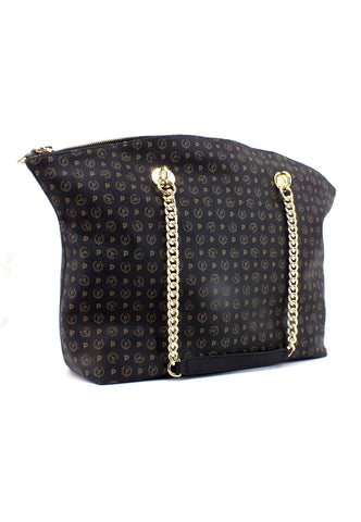 POLLINI Borsa Tote Tapiro Nero TE8408PP02Q1100A - Sandrini Calzature e Abbigliamento