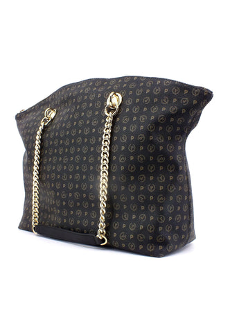 POLLINI Borsa Tote Tapiro Nero TE8408PP02Q1100A - Sandrini Calzature e Abbigliamento