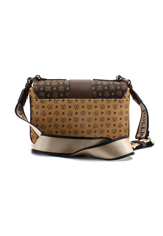POLLINI Borsa Tracolla Baguette Crema Marrone TE8452PP0BQ5330A - Sandrini Calzature e Abbigliamento