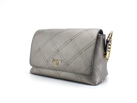 POLLINI Borsa Tracolla Borchiette Canna Di Fucile SC4522PP0DSB1906 - Sandrini Calzature e Abbigliamento
