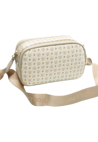 POLLINI Borsa Tracolla Crossbody Donna Avorio Ghiaccio TE8467PP0DQ1110A - Sandrini Calzature e Abbigliamento