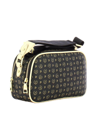 POLLINI Borsa Tracolla Crossbody Donna Nero Avorio TE8467PP0DQ1100C - Sandrini Calzature e Abbigliamento