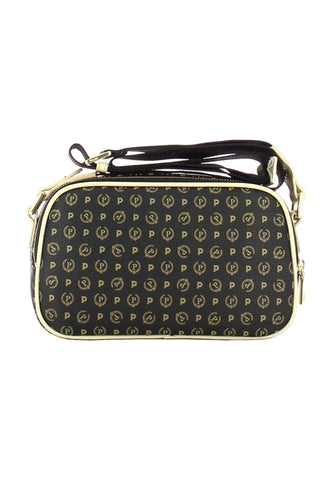 POLLINI Borsa Tracolla Crossbody Donna Nero Avorio TE8467PP0DQ1100C - Sandrini Calzature e Abbigliamento