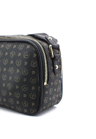 POLLINI Borsa Tracolla Crossbody Loghi Nera TE8467PP0DQ1100A - Sandrini Calzature e Abbigliamento