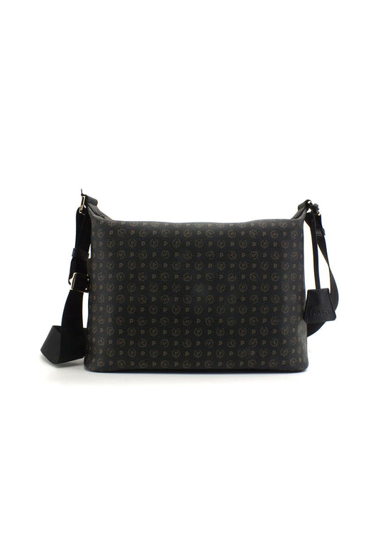 POLLINI Borsa Tracolla Hobo Mid Loghi Nera TE8400PP02Q1100A - Sandrini Calzature e Abbigliamento