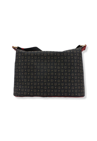 POLLINI Borsa Tracolla Hobo Mid Loghi Nera TE8400PP02Q1100B - Sandrini Calzature e Abbigliamento
