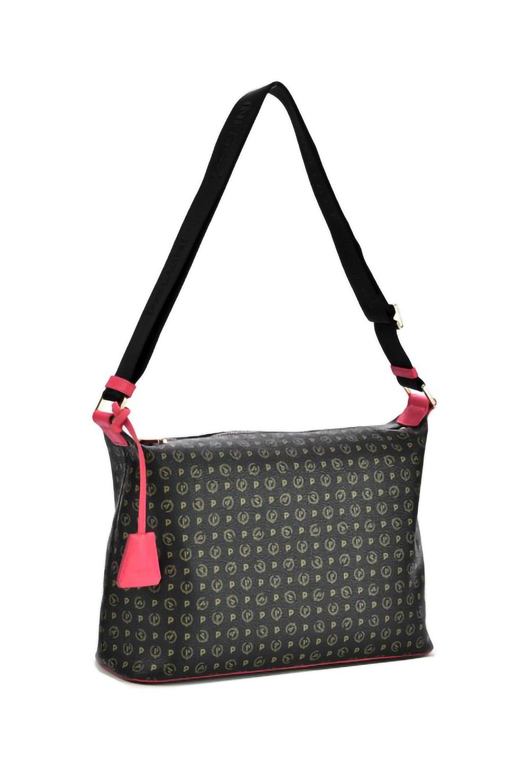 POLLINI Borsa Tracolla Hobo Nero Rosso TE8400PP02Q1100B - Sandrini Calzature e Abbigliamento