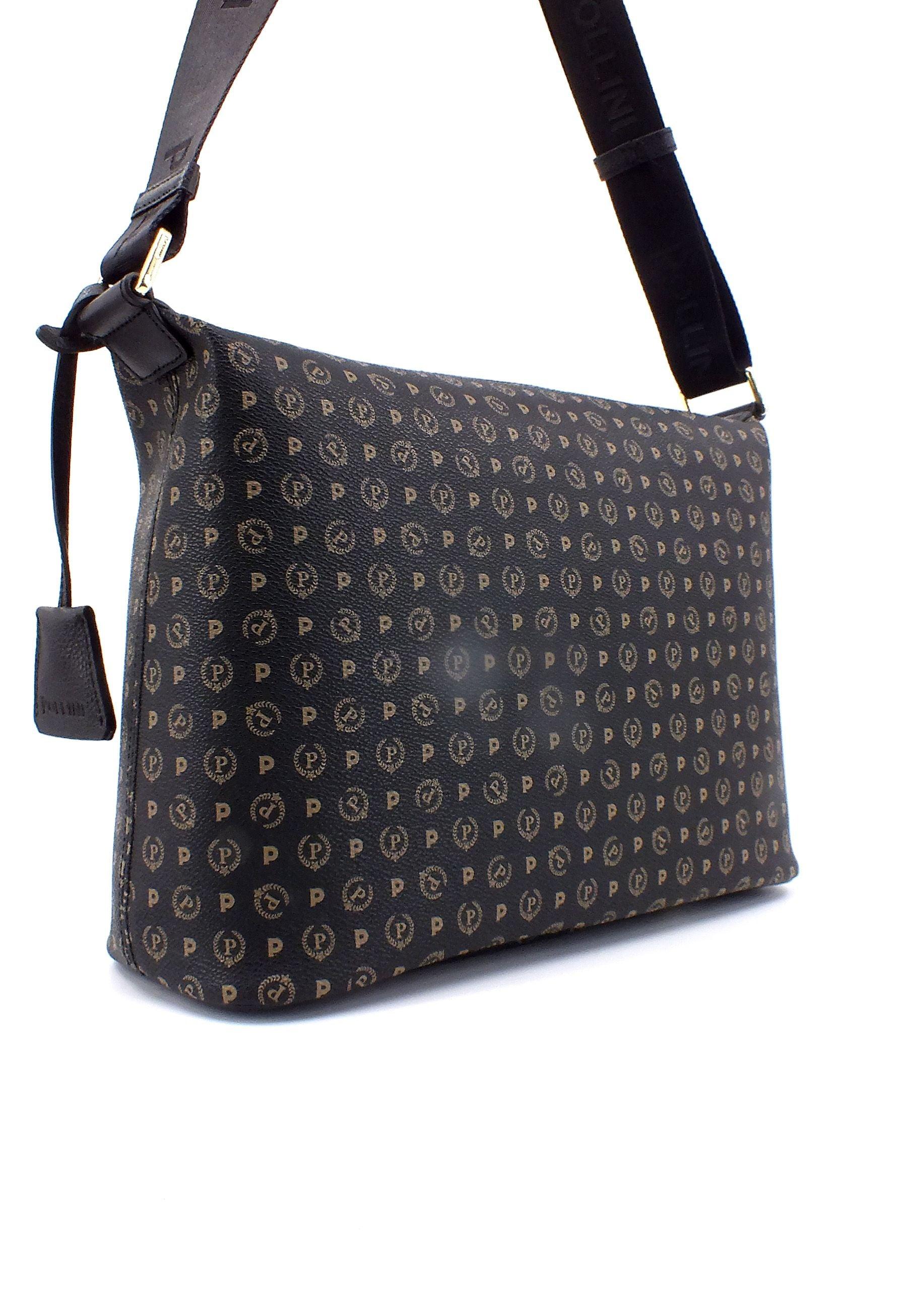 POLLINI Borsa Tracolla Hobo Nero TE8400PP02Q1100A - Sandrini Calzature e Abbigliamento