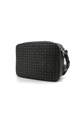 POLLINI Borsa Tracolla Messanger Loghi Nero Rosso TE8402PP02Q1100A - Sandrini Calzature e Abbigliamento