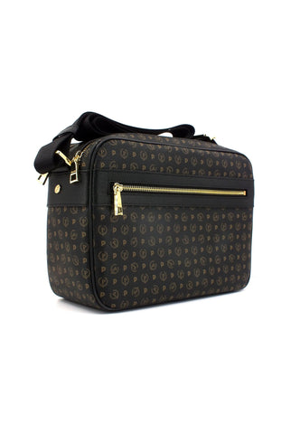 POLLINI Borsa Tracolla Messanger Nero TE8402PP02Q1100A - Sandrini Calzature e Abbigliamento