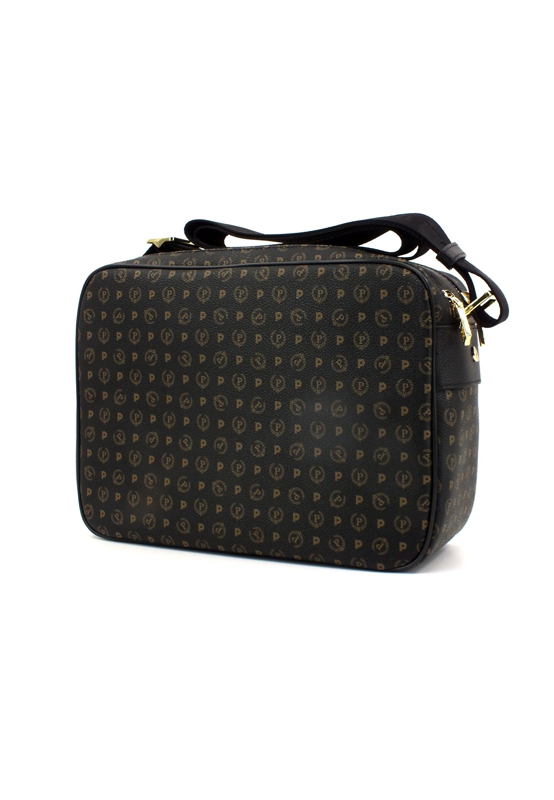 POLLINI Borsa Tracolla Messanger Nero TE8402PP02Q1100A - Sandrini Calzature e Abbigliamento