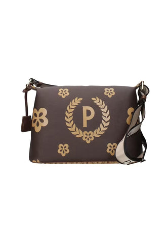 POLLINI Borsa Tracolla Messenger Crema Marrone TE8400PP02Q1E11A - Sandrini Calzature e Abbigliamento
