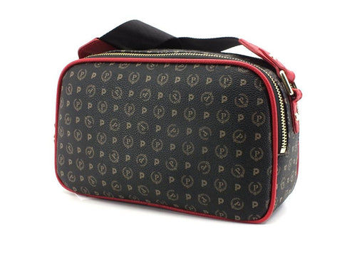 POLLINI Borsa Tracolla Zip Nero Rosso TE8467PP0DQ1100B - Sandrini Calzature e Abbigliamento