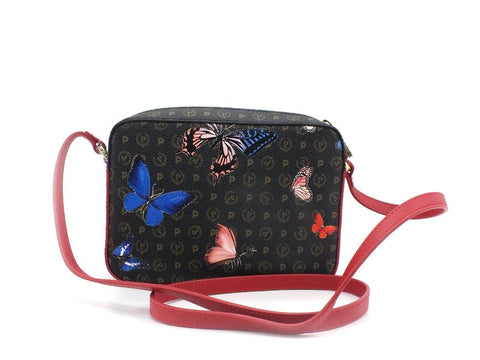 POLLINI Crossbody Shoulder Bag Borsa Butterfly Nero Multi TE8414PP03Q4600A - Sandrini Calzature e Abbigliamento
