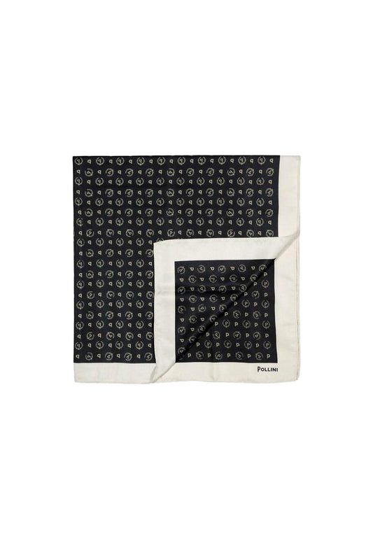 POLLINI Foulard Donna Nero Avorio TE7900PP04Q8000C - Sandrini Calzature e Abbigliamento