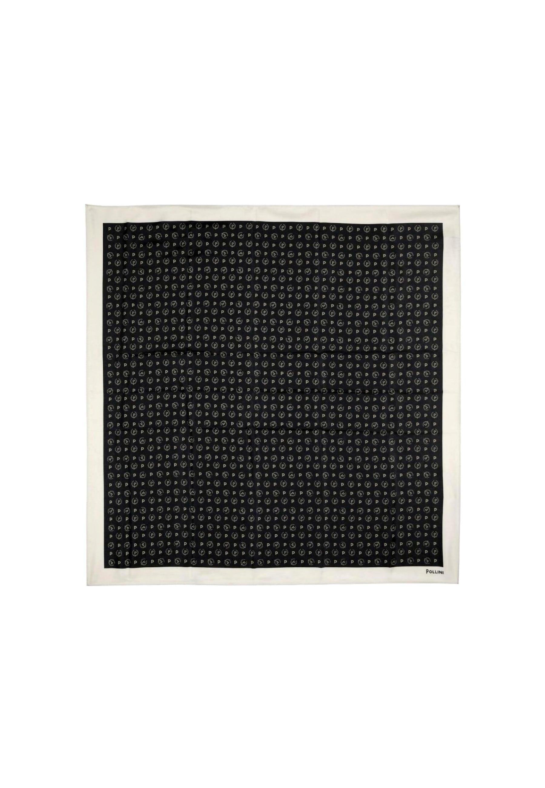 POLLINI Foulard Donna Nero Avorio TE7900PP04Q8000C - Sandrini Calzature e Abbigliamento