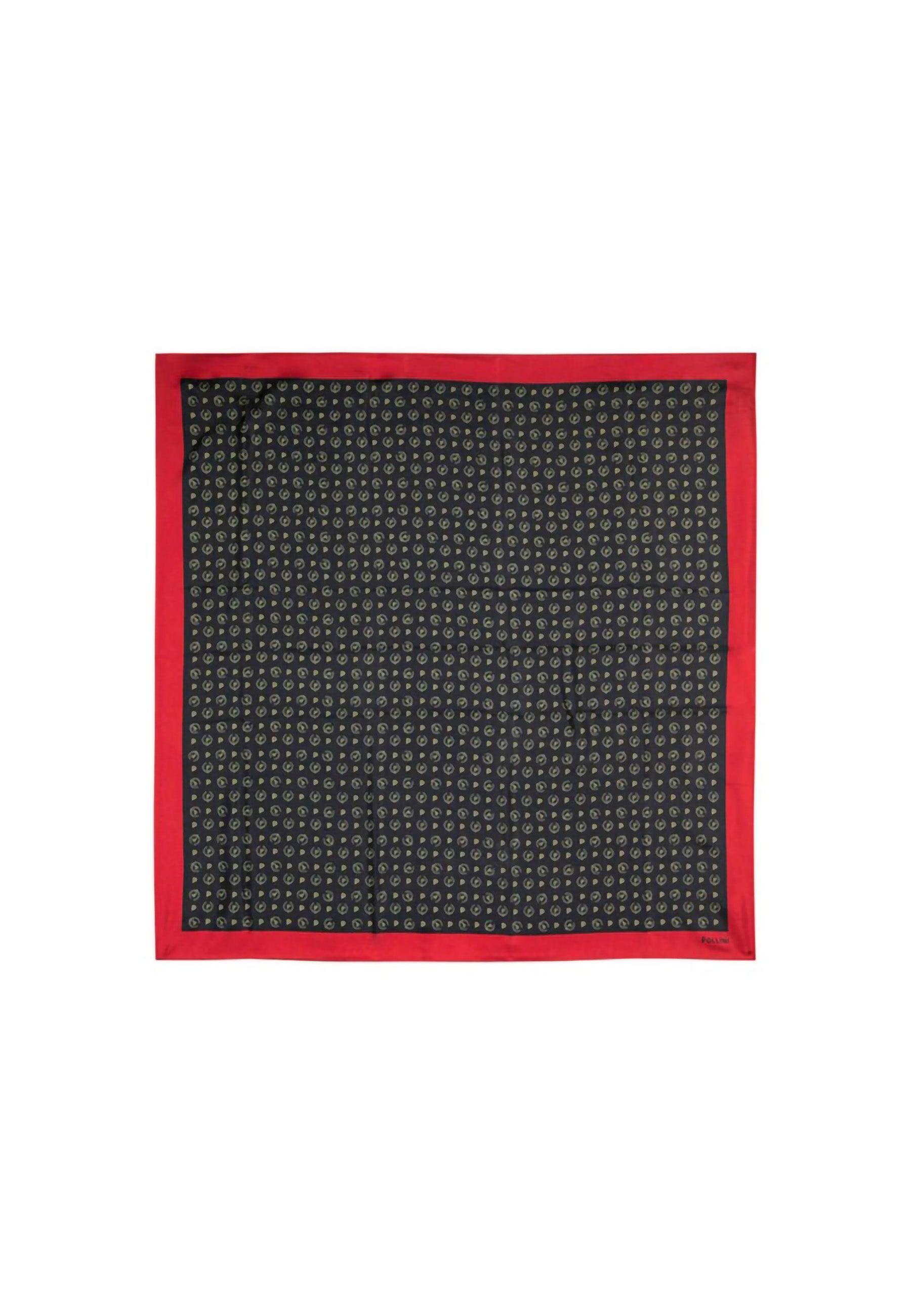 POLLINI Foulard Donna Nero Rosso TE7900PP04Q8000B - Sandrini Calzature e Abbigliamento