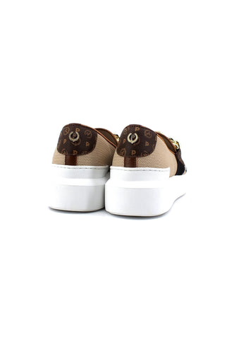 POLLINI Mocassino Catena Donna Marrone Beige TA15194G0EQ10300 - Sandrini Calzature e Abbigliamento