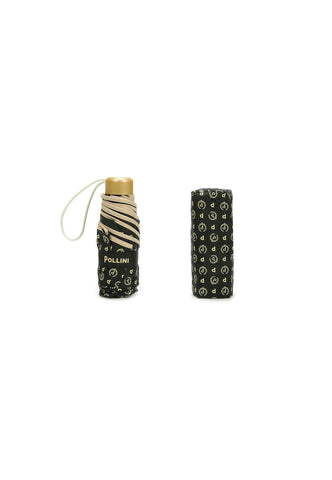 POLLINI Ombrello Mini Nero Beige TO8001XX0410500C - Sandrini Calzature e Abbigliamento
