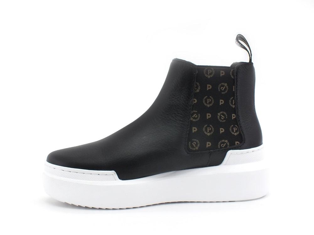 POLLINI Polacco Stivaletto Platform Elastic Nero TA15154G0DQ1F00A - Sandrini Calzature e Abbigliamento