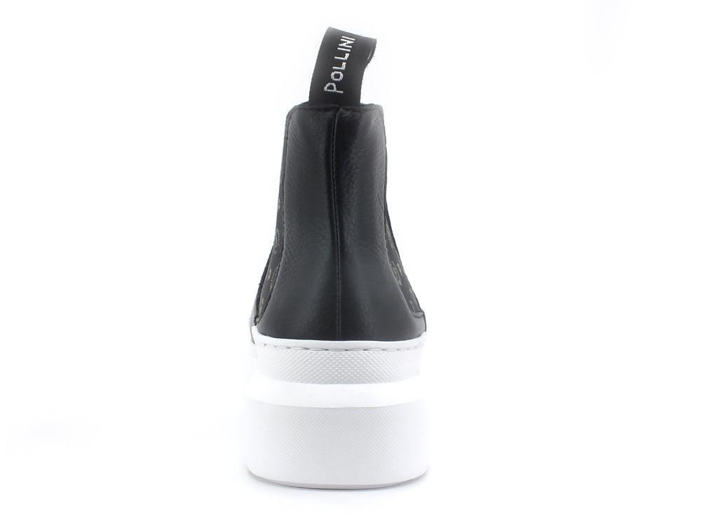 POLLINI Polacco Stivaletto Platform Elastic Nero TA15154G0DQ1F00A - Sandrini Calzature e Abbigliamento