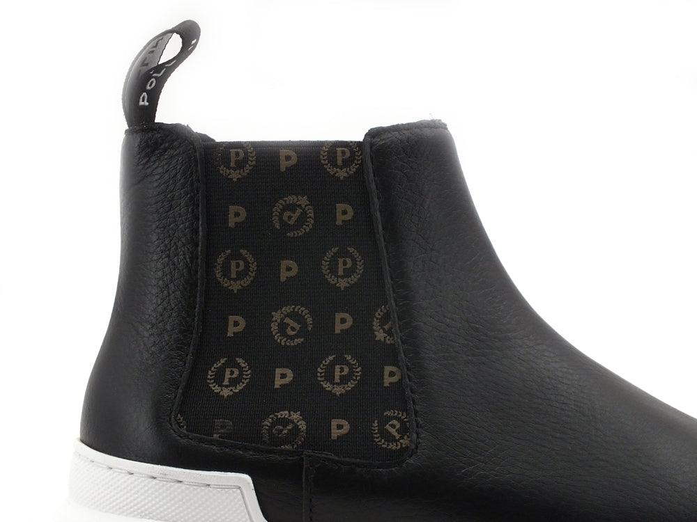 POLLINI Polacco Stivaletto Platform Elastic Nero TA15154G0DQ1F00A - Sandrini Calzature e Abbigliamento