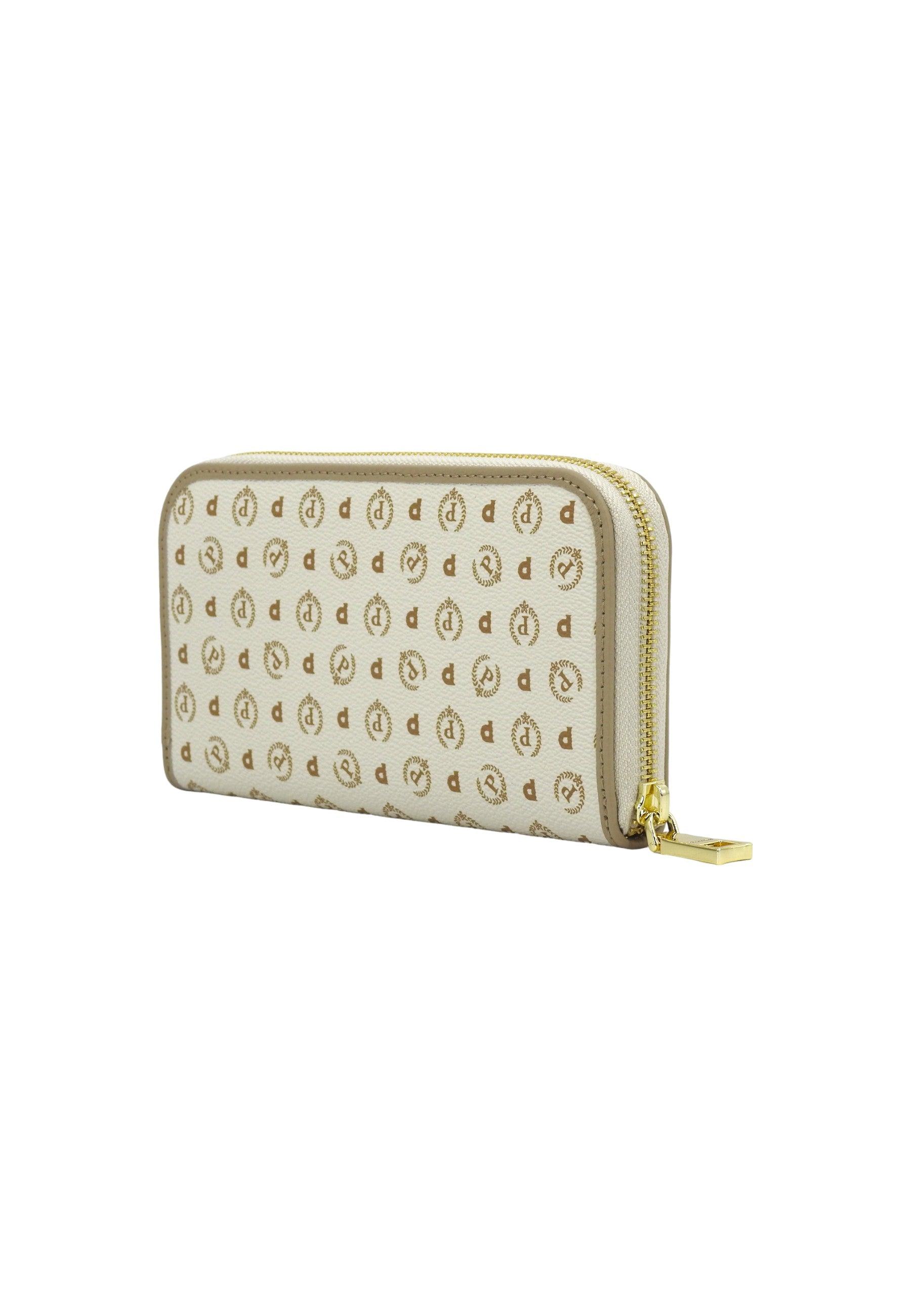 Scopri POLLINI Portafoglio Donna Avorio Ghiaccio TE9001PP02Q1110A