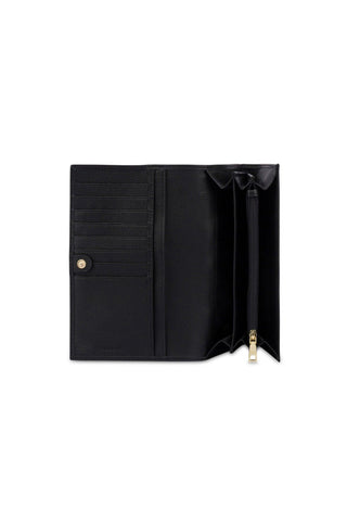 POLLINI Portafoglio Donna Big Logo Nero TE9000PP02Q1E00A - Sandrini Calzature e Abbigliamento