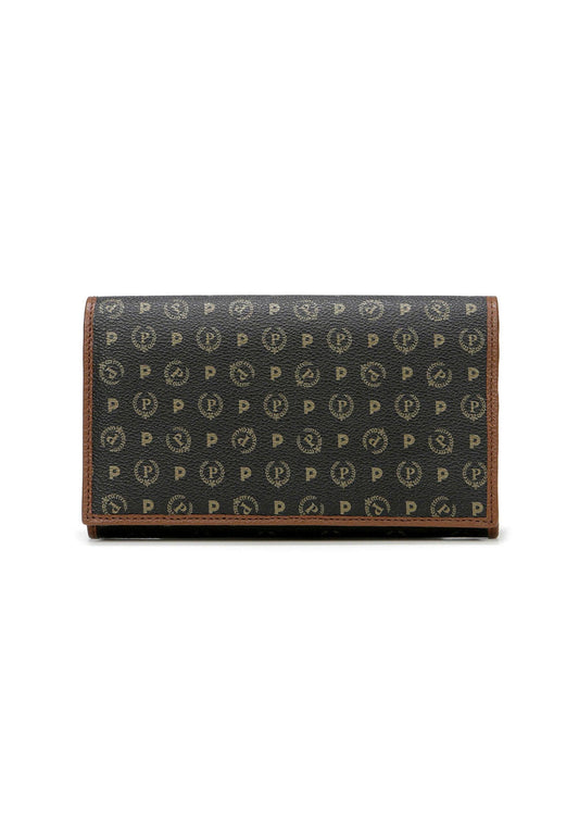 POLLINI Portafoglio Donna Nero Marrone TE9000PP02Q1100D - Sandrini Calzature e Abbigliamento