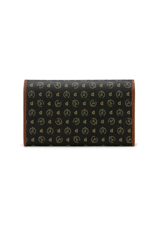POLLINI Portafoglio Donna Nero Marrone TE9000PP02Q1100D - Sandrini Calzature e Abbigliamento