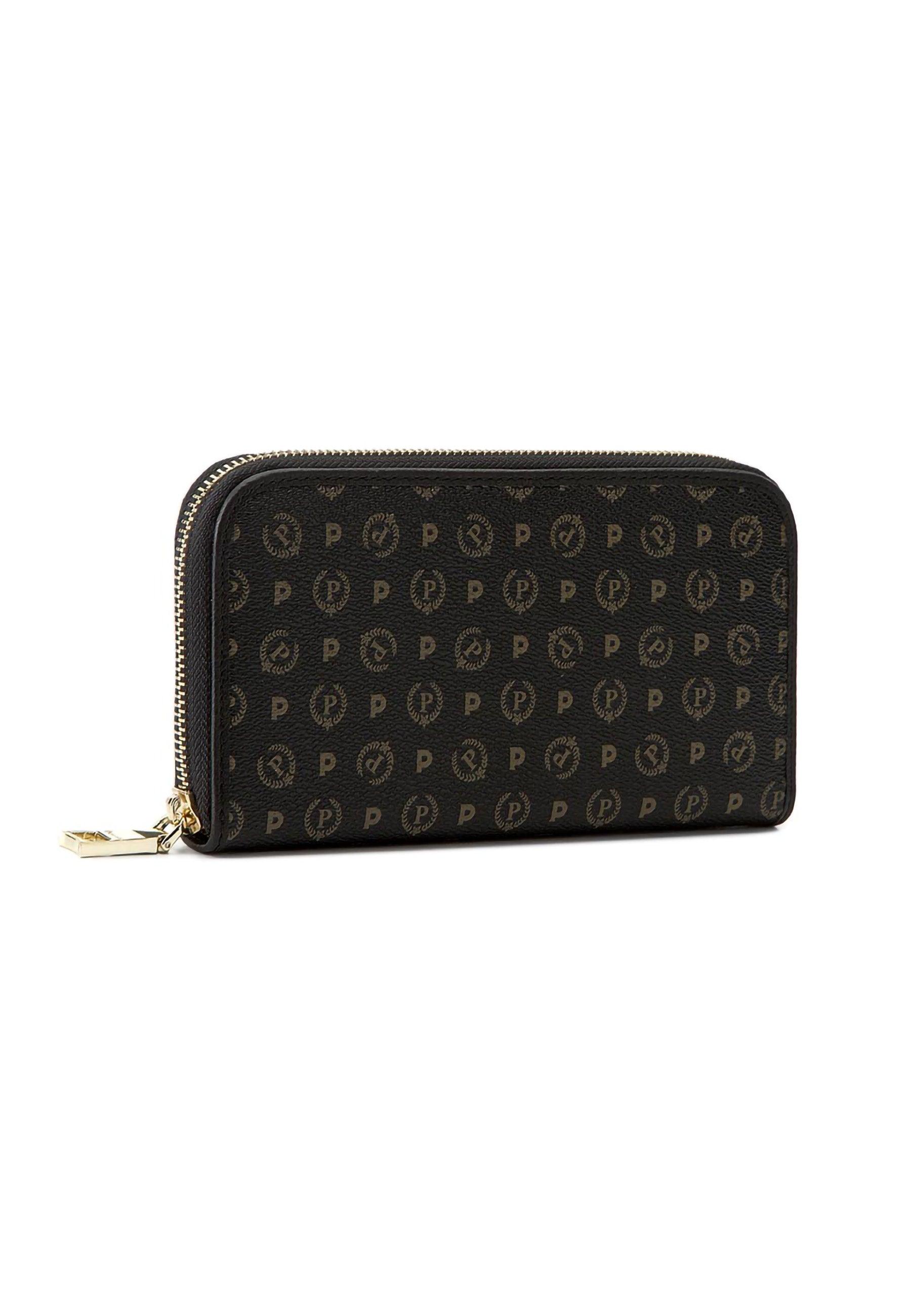 POLLINI Portafoglio Donna Zip Nero TE9001PP02Q1100A - Sandrini Calzature e Abbigliamento