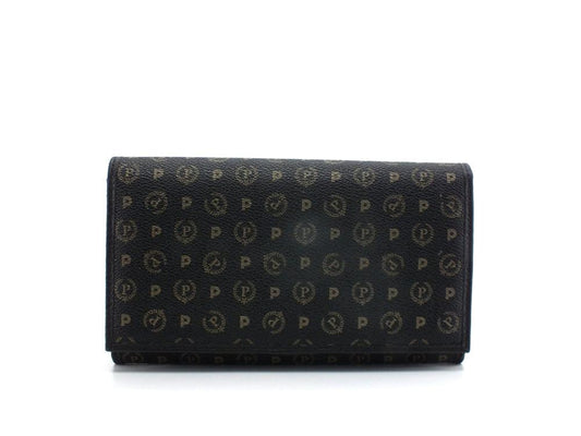 POLLINI Portafoglio Heritage Bottone Loghi Nero TE9000PP02Q1100A - Sandrini Calzature e Abbigliamento