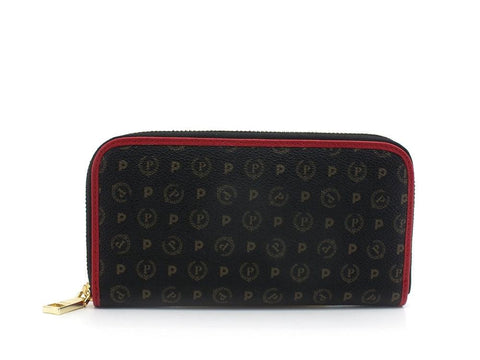 POLLINI Portafoglio Heritage Loghi Zip Nero TE9001PP02Q1100B - Sandrini Calzature e Abbigliamento