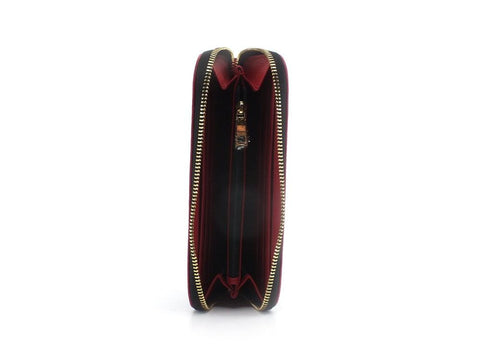 POLLINI Portafoglio Heritage Loghi Zip Nero TE9001PP02Q1100B - Sandrini Calzature e Abbigliamento