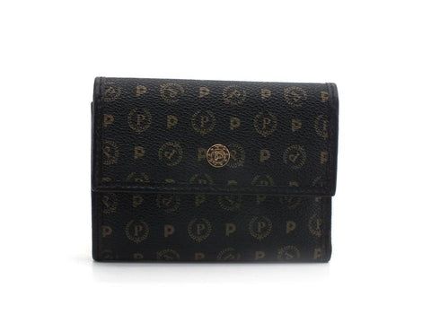 POLLINI Portafoglio Heritage Printed Loghi Nero TE9006PP04Q1100A - Sandrini Calzature e Abbigliamento