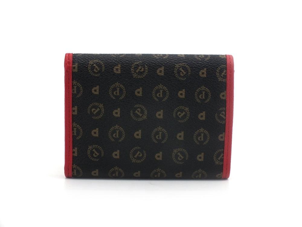 POLLINI Portafoglio Heritage Printed Loghi Nero TE9006PP04Q1100B - Sandrini Calzature e Abbigliamento
