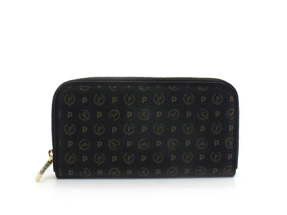 POLLINI Portafoglio Heritage Zip Nero TE9001PP02Q1100A - Sandrini Calzature e Abbigliamento