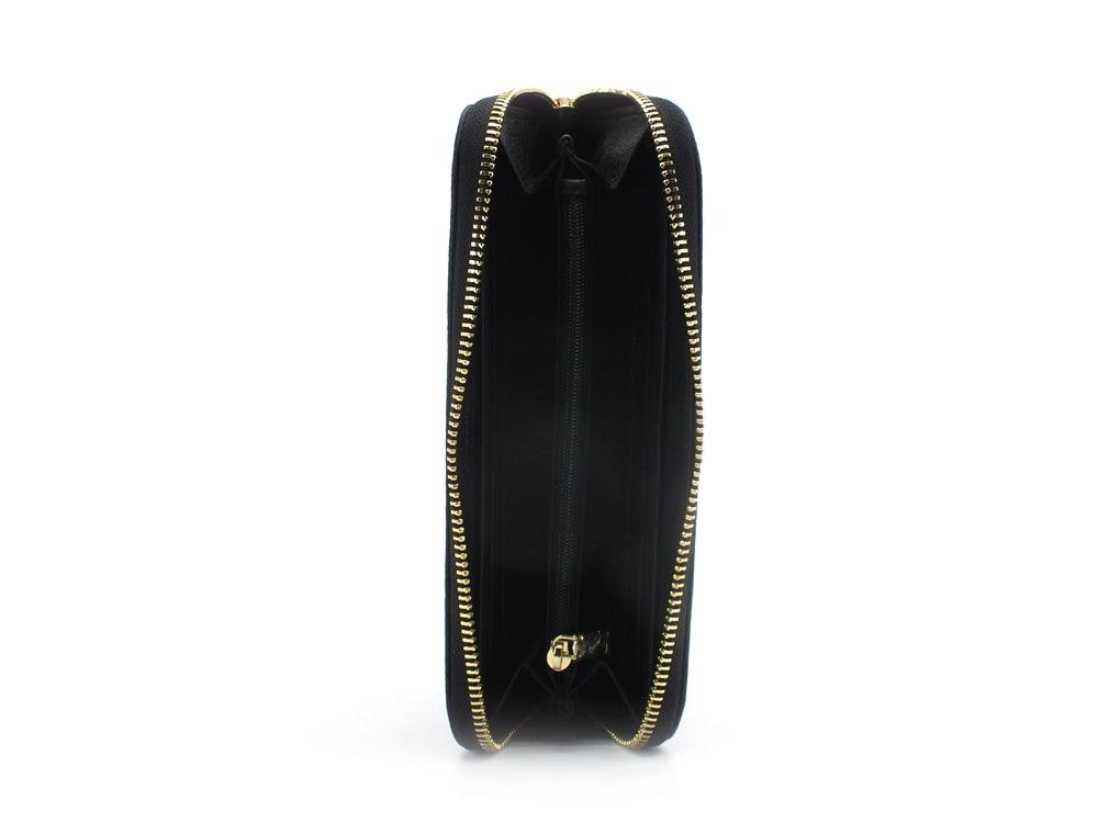 POLLINI Portafoglio Heritage Zip Nero TE9001PP02Q1100A - Sandrini Calzature e Abbigliamento