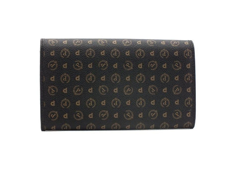 POLLINI Portafoglio Loghi Printed Nero TE9000PP02Q1100A - Sandrini Calzature e Abbigliamento
