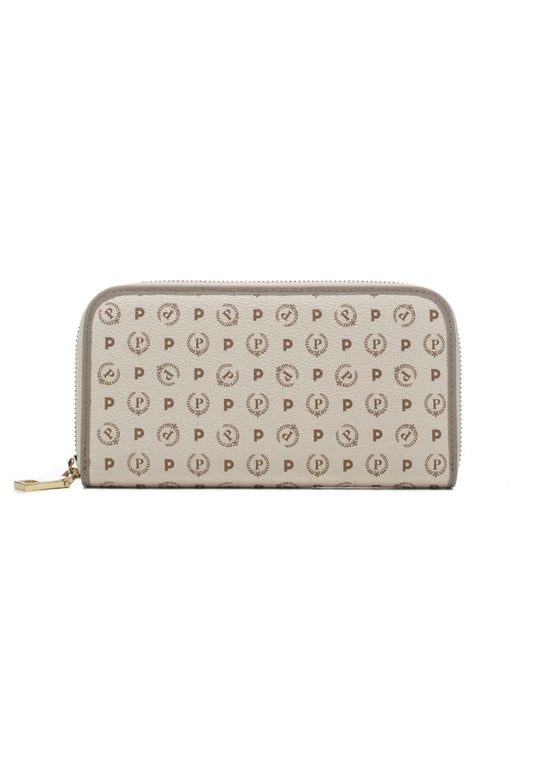 POLLINI Portafoglio Zip Donna Ghiaccio Avorio TE9001PP02Q1110A - Sandrini Calzature e Abbigliamento