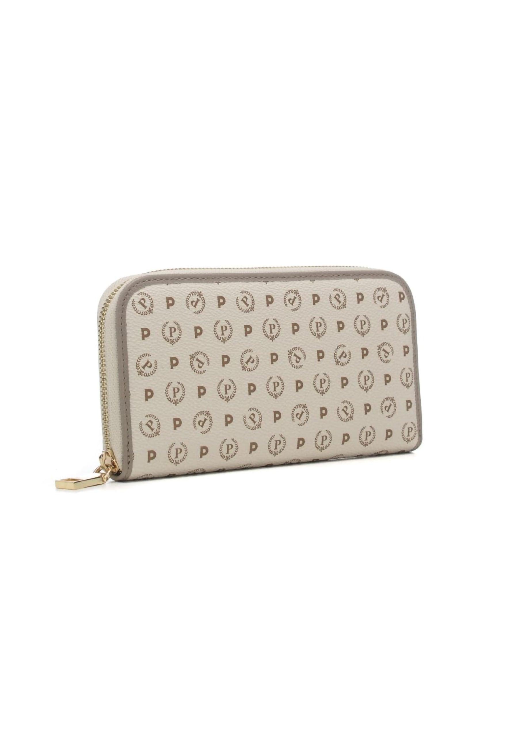 POLLINI Portafoglio Zip Donna Ghiaccio Avorio TE9001PP02Q1110A - Sandrini Calzature e Abbigliamento