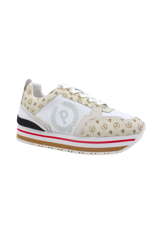 POLLINI Sneaker Donna Avorio Bianco TA15333G0GQ1011A - Sandrini Calzature e Abbigliamento