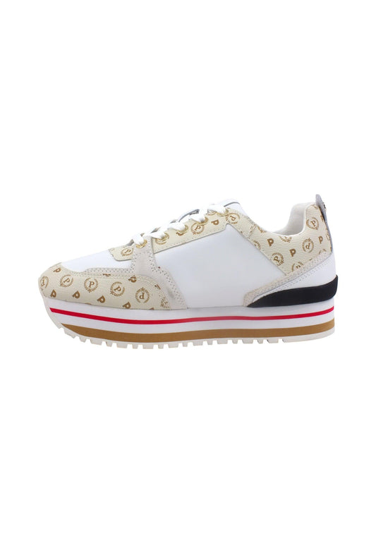 POLLINI Sneaker Donna Avorio Bianco TA15333G0GQ1011A - Sandrini Calzature e Abbigliamento