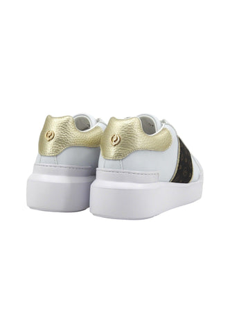 POLLINI Sneaker Donna Nero Bianco TA15034G07Q1A00H - Sandrini Calzature e Abbigliamento