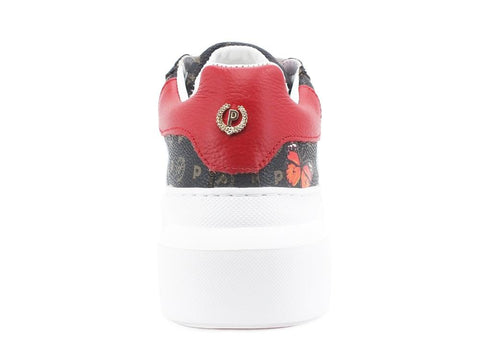 POLLINI Sneaker Platform Butterfly Farfalle Nero Multi TA15244G0EQ4600A - Sandrini Calzature e Abbigliamento