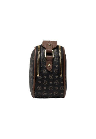 POLLINI Tracolla Crossbody Nero Marrone TE8467PP0DQ1100D - Sandrini Calzature e Abbigliamento