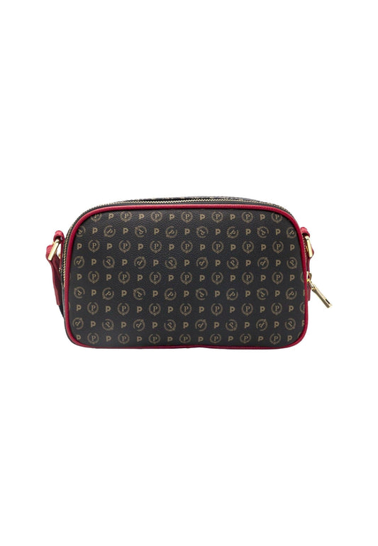 POLLINI Tracolla Crossbody Nero Rosso TE8467PP0DQ1100B - Sandrini Calzature e Abbigliamento