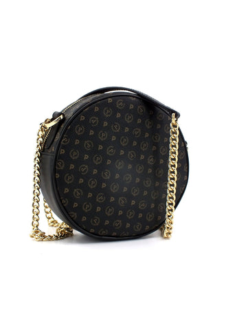POLLINI Tracolla Tonda Crossbody Nero TE8455PP0BQ1100A - Sandrini Calzature e Abbigliamento