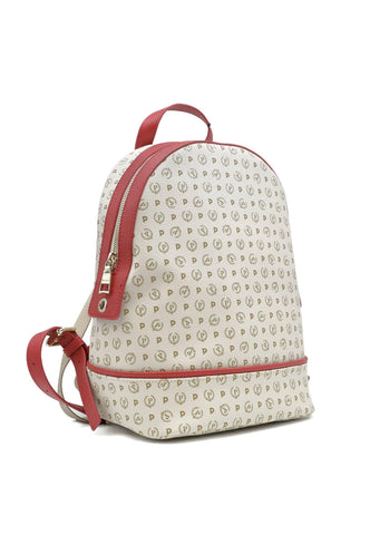 POLLINI Zaino Donna Avorio Rosso TE8432PP07Q1110B - Sandrini Calzature e Abbigliamento